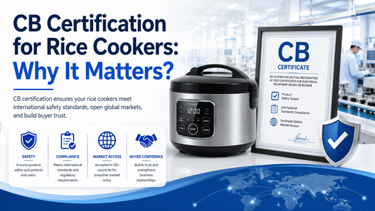 CB Certification for Rice Cookers: Why It Matters?