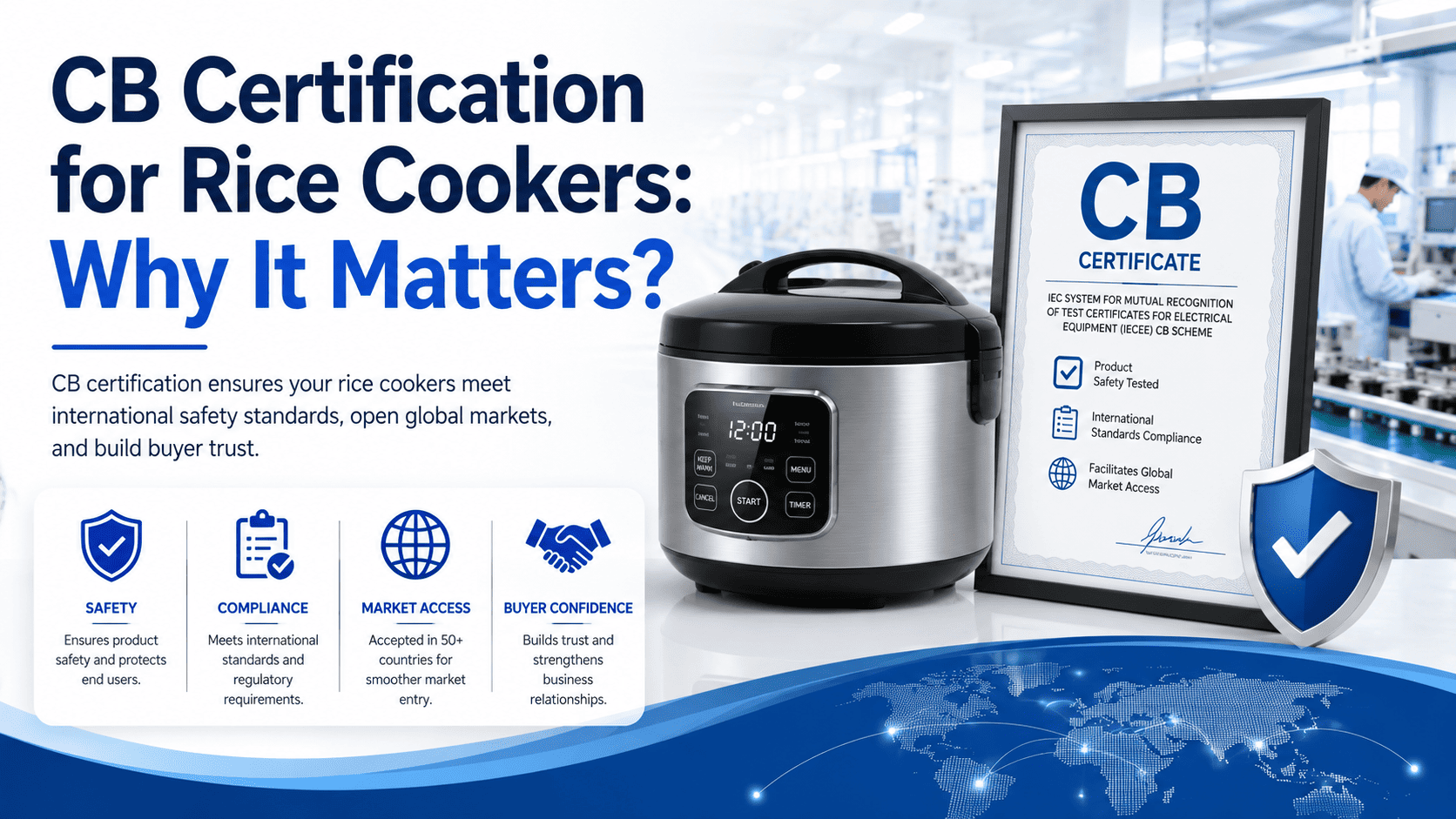 CB Certification for Rice Cookers: Why It Matters?