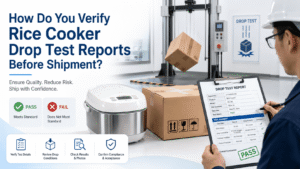 How Do You Verify Rice Cooker Drop Test Reports Before Shipment?
