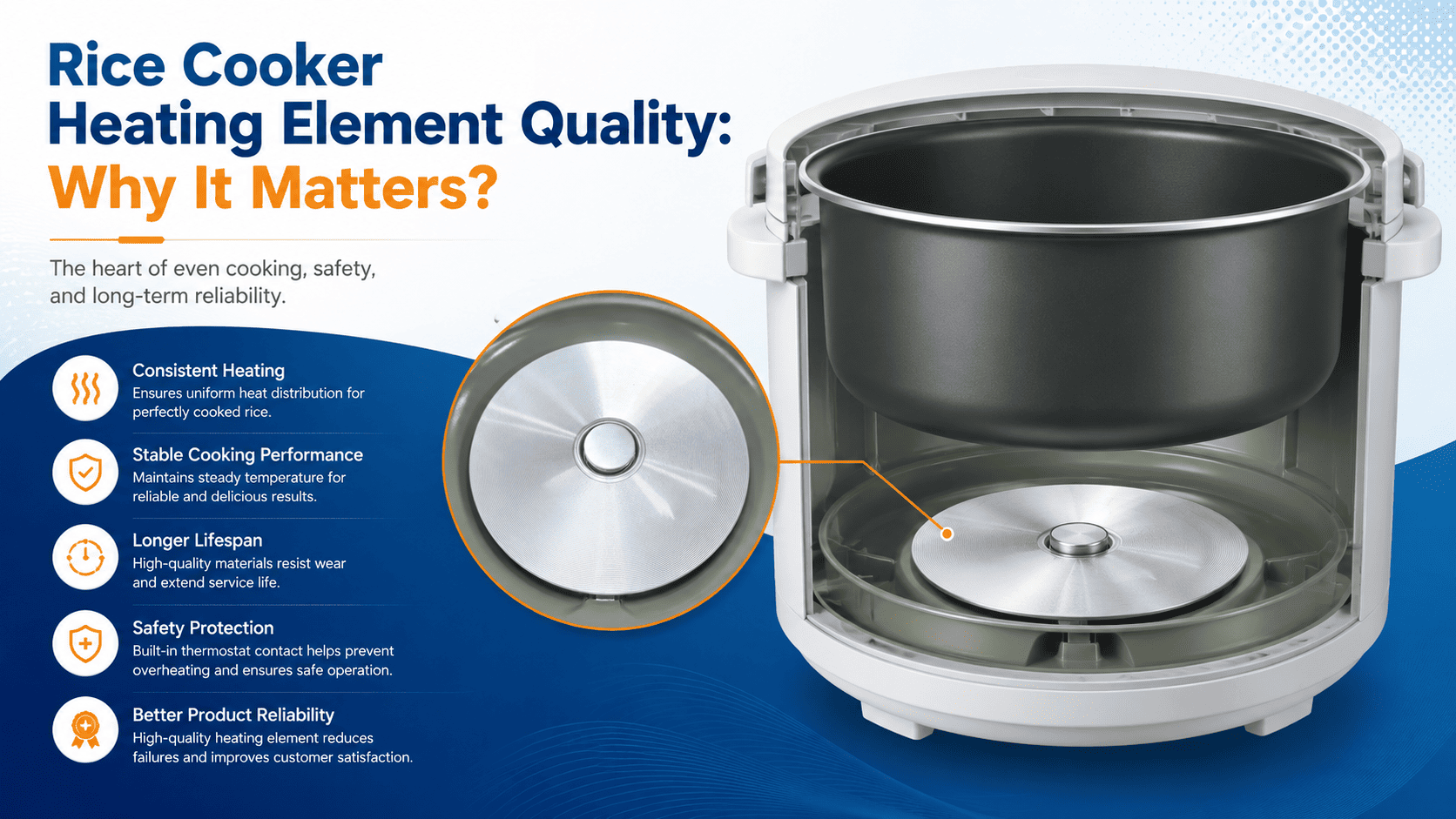 Rice Cooker Heating Element Quality: Why It Matters?