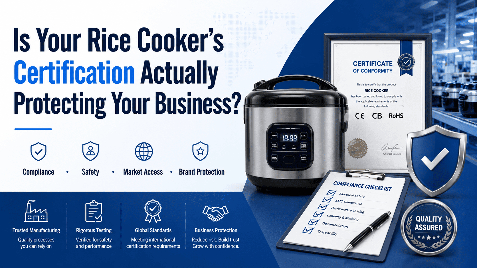 Is Your Rice Cooker’s Certification Actually Protecting Your Business?