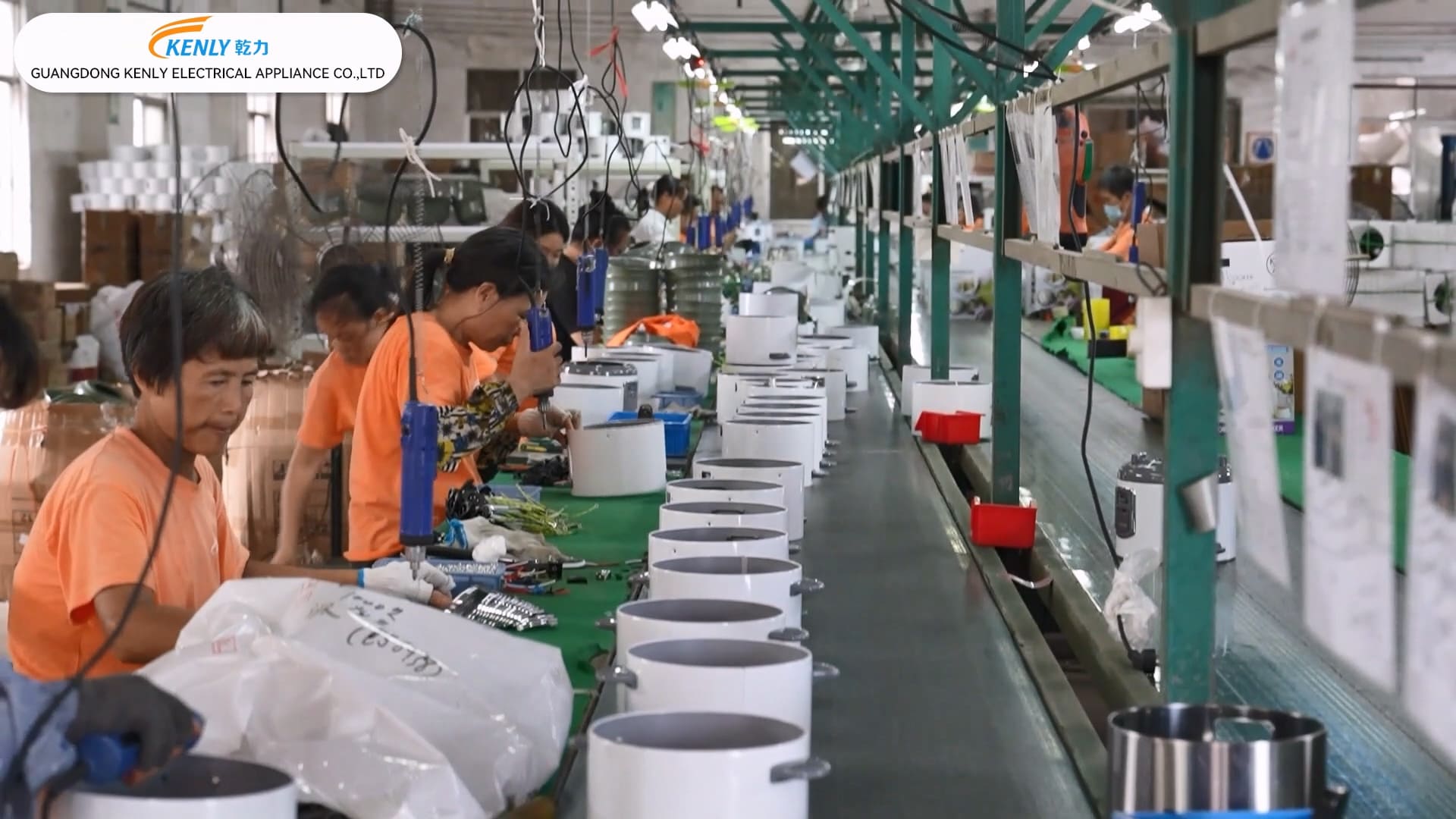KENLY assembly line