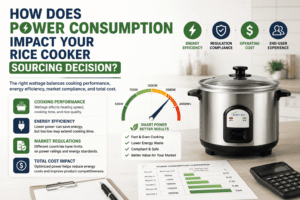 How Does Power Consumption Impact Your Rice Cooker Sourcing Decision?