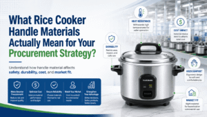What Rice Cooker Handle Materials Actually Mean for Your Procurement Strategy?