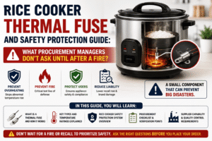 Rice Cooker Thermal Fuse and Safety Protection Guide: What Procurement Managers Don't Ask Until After a Fire?