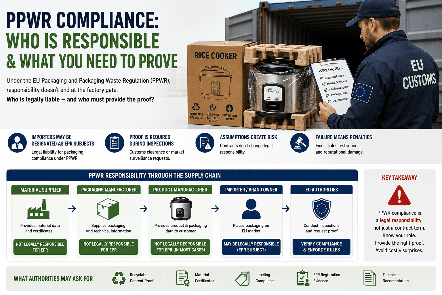 Extended Producer Responsibility designation under PPWR regulations