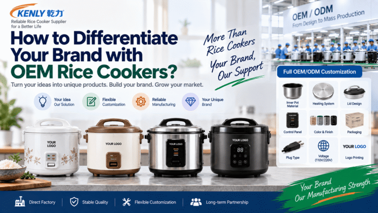 How to Differentiate Your Brand with OEM Rice Cookers?