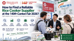 How to Find a Reliable Rice Cooker Supplier at the 140th Canton Fair 2026?
